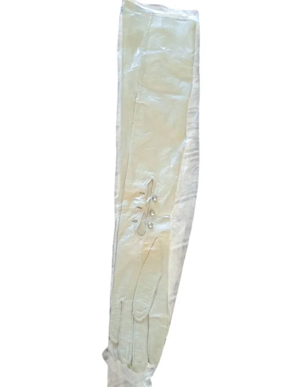 NEW Vintage 1960s  Leather Opera Gloves 21